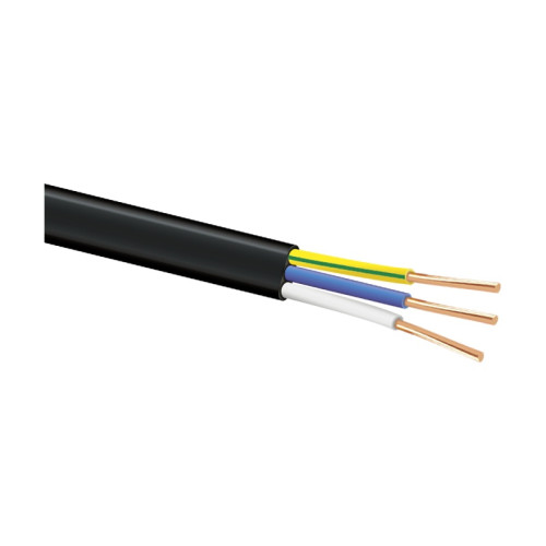 Провод ВВГмб-Пнг-LS 3х1,5 мм², черный (1 п.м.)