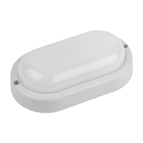 Светильник LED ЖКХ Era 12Вт, 4000К, 230В, IP65, овал, белый