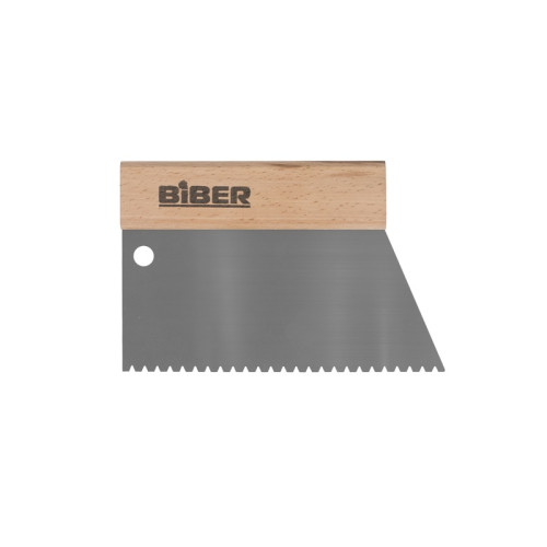 Шпатель для клея Biber 35281 зуб тип B3, 180 мм