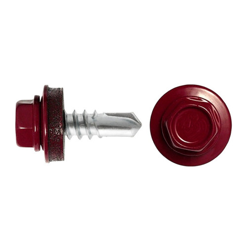 Саморез кровельный SWFS Premium RAL-3005 ZP 5,5х19 (200 шт)