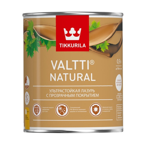 Антисептик Tikkurila/Tikkivala Valtti Natural п/глянц. (0,9 л)
