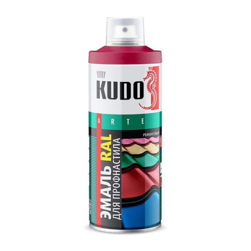 Эмаль аэрозольная Kudo KU-05002R RAL 5002 ультрамариново-синий (0,52 л)
