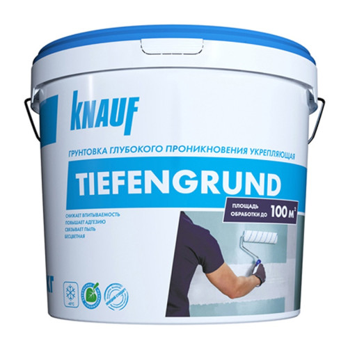 Грунтовка глубокого проникновения Knauf Tiefengrund универсальная (10 кг)