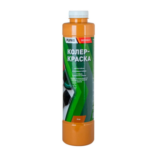 Краска колеровочная для в/д красок Pufas N09 охра (0,75 л)