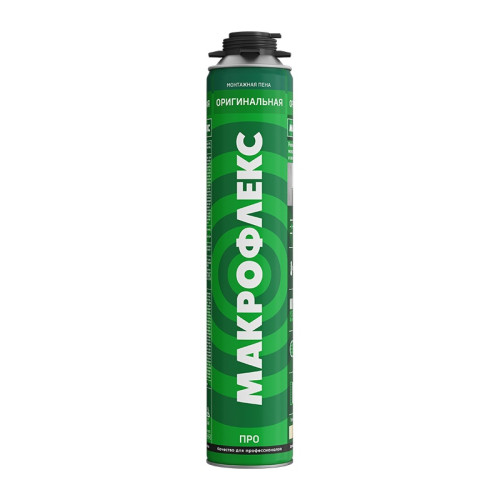 Пена монтажная Makroflex Оригинальная Про, летняя (0,75 л)