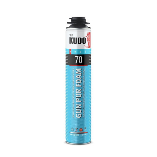 Пена полиуретановая монтажная Kudo Home 70 профессиональная всесезонная (1 л)