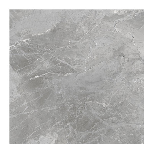 Керамогранит Grasaro Super marble, серый мрамор, 600х600х9 мм