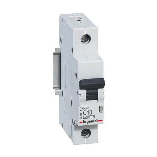 Выключатель автоматический Legrand RX3 4,5кА, С 10А, 1П