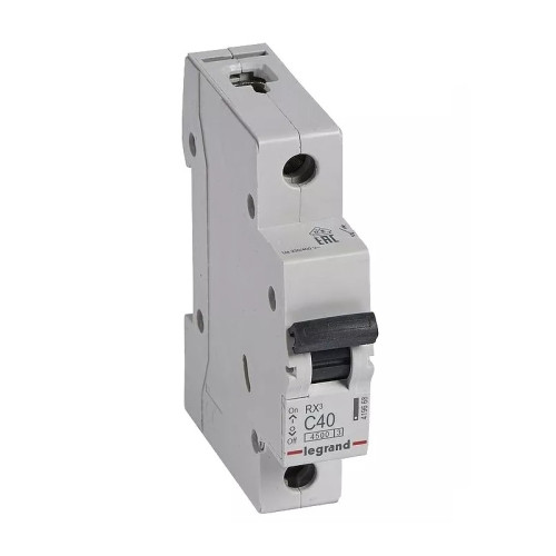 Выключатель автоматический Legrand RX3 4,5кА, С 40А, 1П