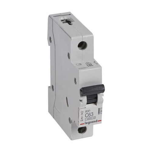 Выключатель автоматический Legrand RX3 4,5кА, С 63А, 1П