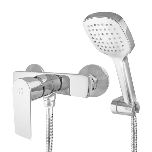 Смеситель для душа Mix&Fix Flash 5102 одноручный с аксессуарами (картридж d=35 мм)