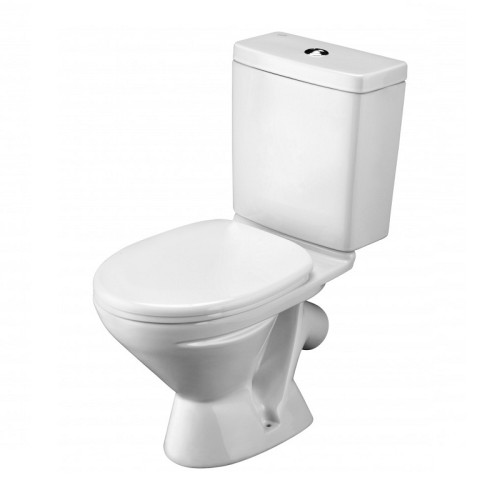 Унитаз-компакт Santek Лига, косой выпуск, 650х339х759 мм