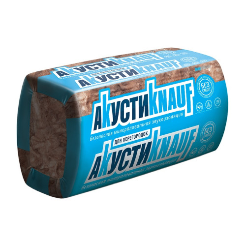 Утеплитель АкустиKnauf, 1230х610х50 мм (16 шт.)