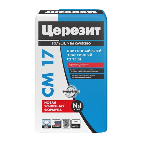 Клей для плитки Церезит CM 17 (25 кг)