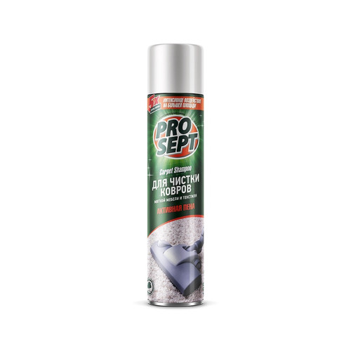 Активная пена для чистки ковров, мягкой мебели и текстиля Prosept Carpet Shampoo (0,4 л)