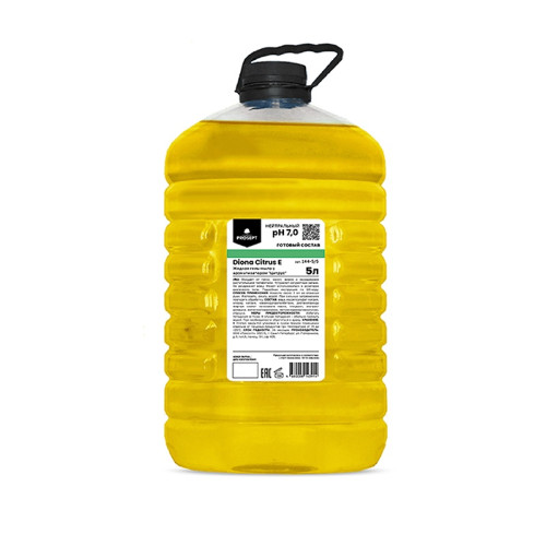 Гель-мыло жидкое Diona Citrus с ароматом цитрусовых, эконом-класс (5 л)