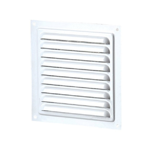 Решетка Vents 125х125 мм МВМ125С, с москит. сеткой, металл