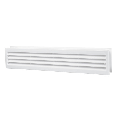 Решетка Vents 382х104 мм МВ380/2 (2 шт) белая