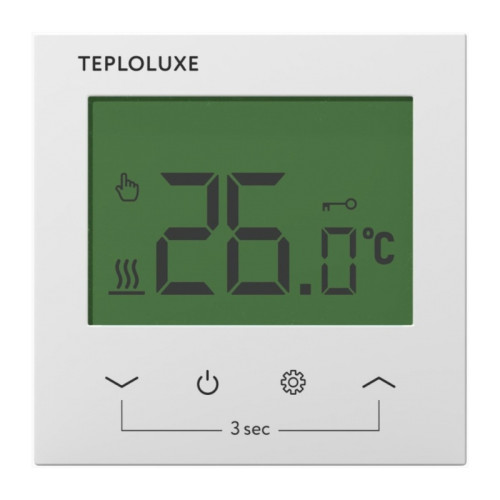 Терморегулятор Teplolux Pontus электронный, белый