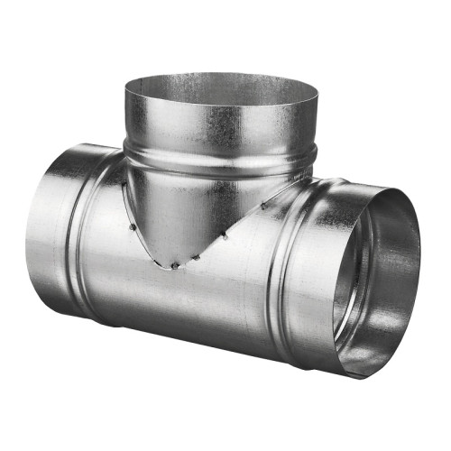Тройник Vents ТМ150Ц d=150 мм металл, оцинк.