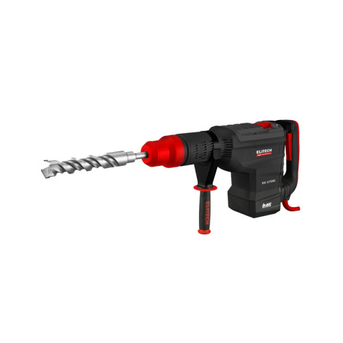Перфоратор сетевой Elitech 1755E HD SDS-мax 55 мм 1700 Вт 2 режима 19 Дж, Lкабеля=3 м, кейс